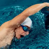 Очки для плавания Decathlon Spirit с зеркальными линзами и покрытием анти-фог — фото 2