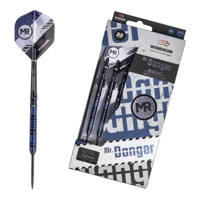 Набор дротиков Windson MR. DANGER 22 г вольфрам, стальные наконечники