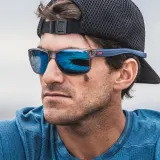 Очки Julbo Renegade поляризационные, серо-синие, категория 3 — фото 2
