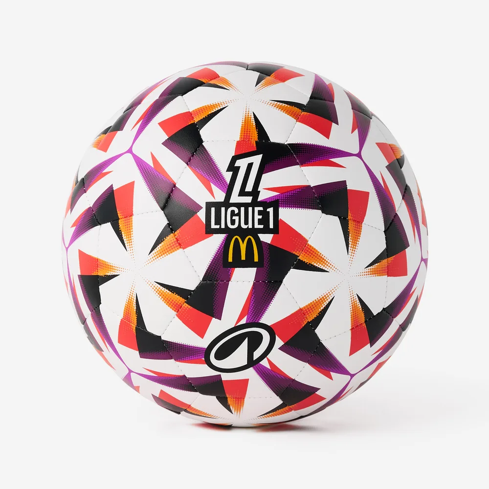 Мяч футбольный Kipsta Fans Ball Ligue 1 McDonald's Graphic X-Light 26/27