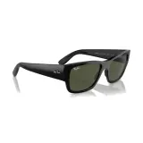 Солнцезащитные очки Ray-Ban Carlos, Чёрный — фото 7