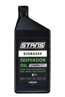 Stan's No Tubes Масло для велосипедной подвески Stans Biobased 5WT, 1 л