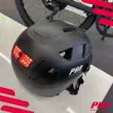 Шлем велосипедный Pro Sport Lights Speed Pedelec с визором и наушниками — фото 3