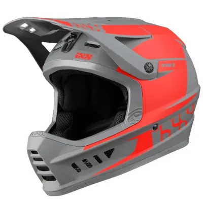 Шлем велосипедный полнолицевой IXS Xact Evo серый