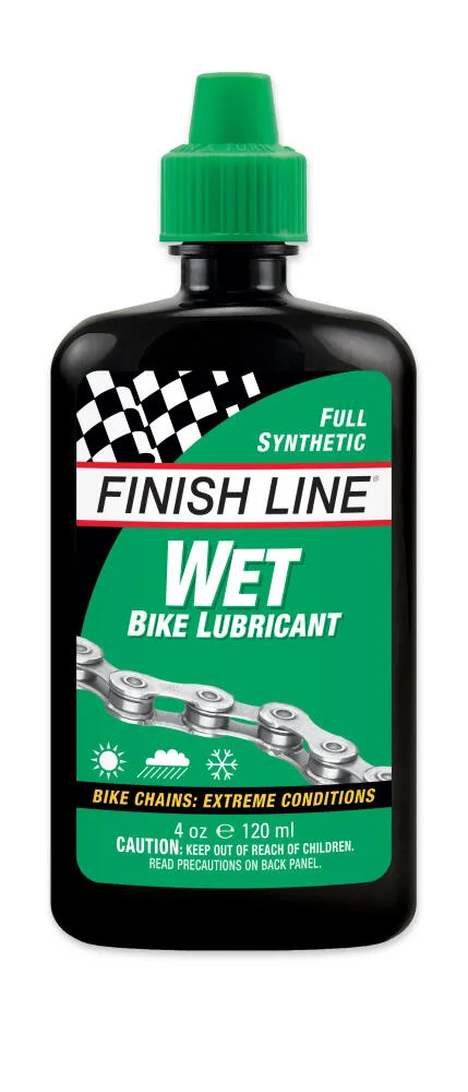 Смазка для цепи Finish Line WET для мокрой погоды 120 мл