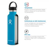 Термобутылка Hydro Flask Standard Mouth Flex Cap 532 мл — фото 2