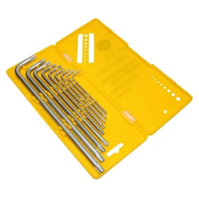 Selection P2R Набор из 9 удлиненных ключей Torx P2R с отверстием