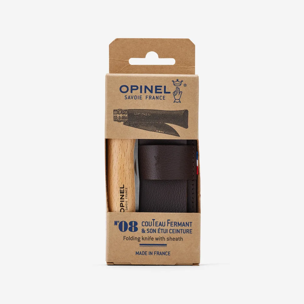 Нож складной Opinel №8 с чехлом