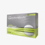 Мячи для гольфа TaylorMade Tour Response Stripe жёлтые светоотражающие, 12 шт — фото 1