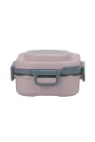Uzspace Контейнер для еды Lunch Box 8021 600 мл, 600 ml, Розовый — фото 1