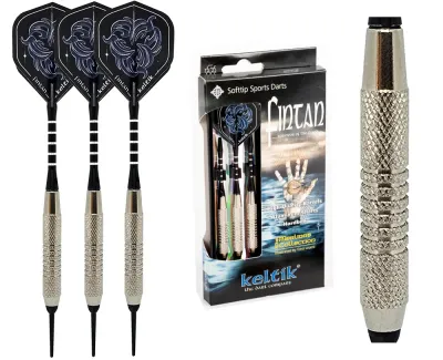 Дротики для дартса Keltik Fintan Soft Tip 18 г, 3 шт