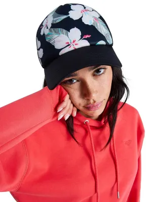 Roxy Кепка Trucker женская BEAUTIFUL MORNING черная