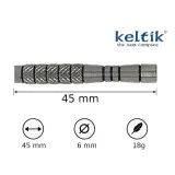 Дротики софт Keltik Rowan 18 г, 80% вольфрама — фото 4