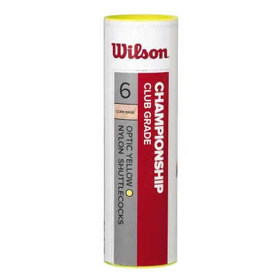 Синтетические воланы для бадминтона Wilson Championship, 6 шт