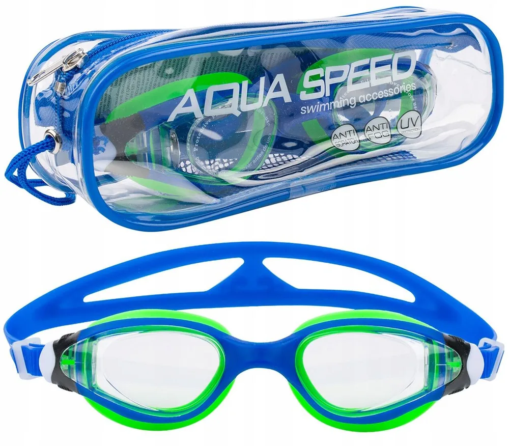 Детские очки для плавания Aqua Speed с покрытием анти-фог