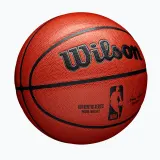 Мяч баскетбольный Wilson NBA Authentic Indoor оранжевый, размер 7 — фото 2