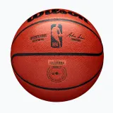 Мяч баскетбольный Wilson NBA Authentic Indoor оранжевый, размер 7 — фото 6