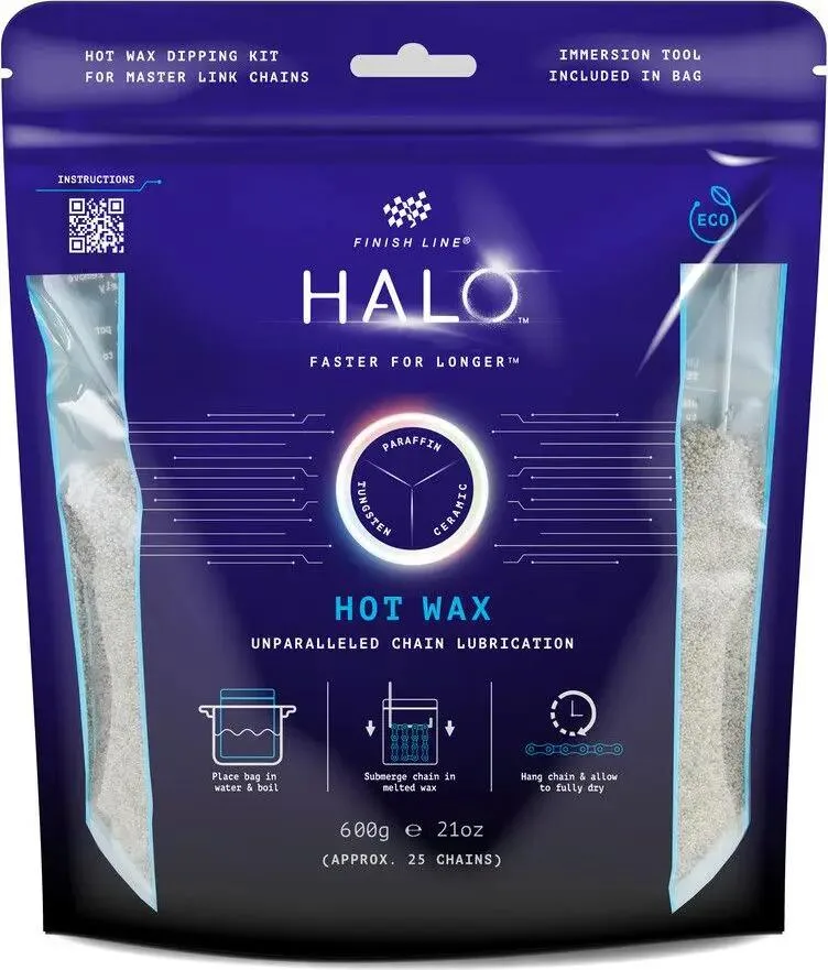 Воск для велосипедной цепи Finish Line HALO Hot Wax 600 г