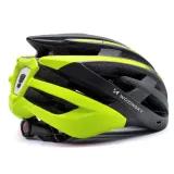 Шлем велосипедный Wozinsky MTB HT-28VCL с фонарём USB и съёмным козырьком — фото 5