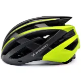 Шлем велосипедный Wozinsky MTB HT-28VCL с фонарём USB и съёмным козырьком — фото 6