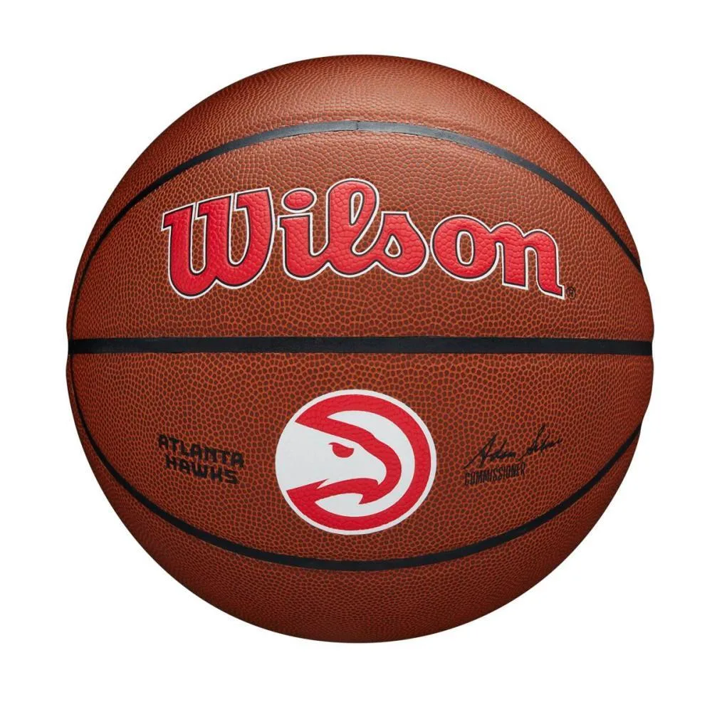 Мяч баскетбольный Wilson Team Alliance Atlanta Hawks, размер 7