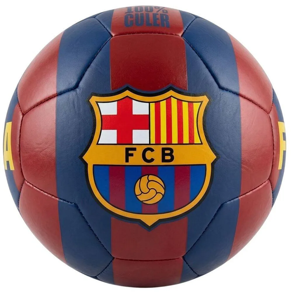 Мяч футбольный FC Barcelona, официальный лицензированный товар, 5, Разноцветный