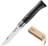 Opinel Нож складной с рукоятью из эбенового дерева Elipse No.08 — фото 1