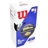 Мяч баскетбольный Wilson NBA LA Lakers с насосом и коробкой — фото 6