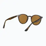 Солнцезащитные очки Ray-Ban RB2180 коричневые — фото 6