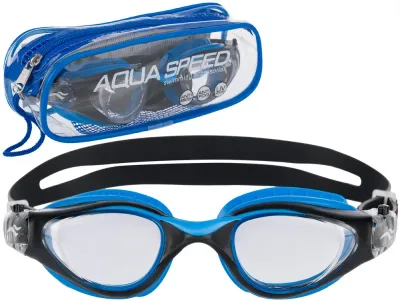 Очки для плавания детские Aqua Speed Maori, Uniwersalny dziecko, Синий