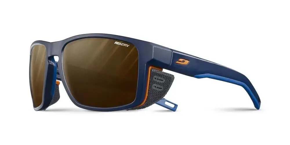 Очки Julbo Shield Reactiv High Mountain синие/оранжевые фотохромные