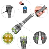 Аккумуляторный фонарь Vayox VA0254, USB-C, ZOOM, повербанк, 10000 лм — фото 3