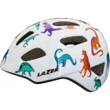 Шлем велосипедный детский Lazer Pnut 2.0 KinetiCore Динозавры — фото 3