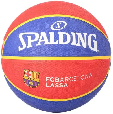Мяч баскетбольный Spalding FC Barcelona Rubber EL TEAM 2018