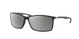 Солнцезащитные очки Ray-Ban RB4179 Liteforce чёрные поляризационные — фото 1