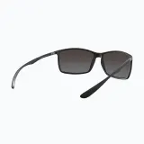 Солнцезащитные очки Ray-Ban RB4179 Liteforce чёрные поляризационные — фото 6