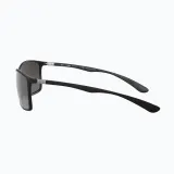 Солнцезащитные очки Ray-Ban RB4179 Liteforce чёрные поляризационные — фото 7