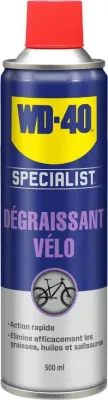 Обезжириватель для велосипедной трансмиссии WD-40, 500 мл