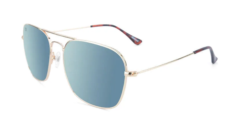 Солнцезащитные очки Knockaround Mount Evans Gold Sky, категория 3, поляризация