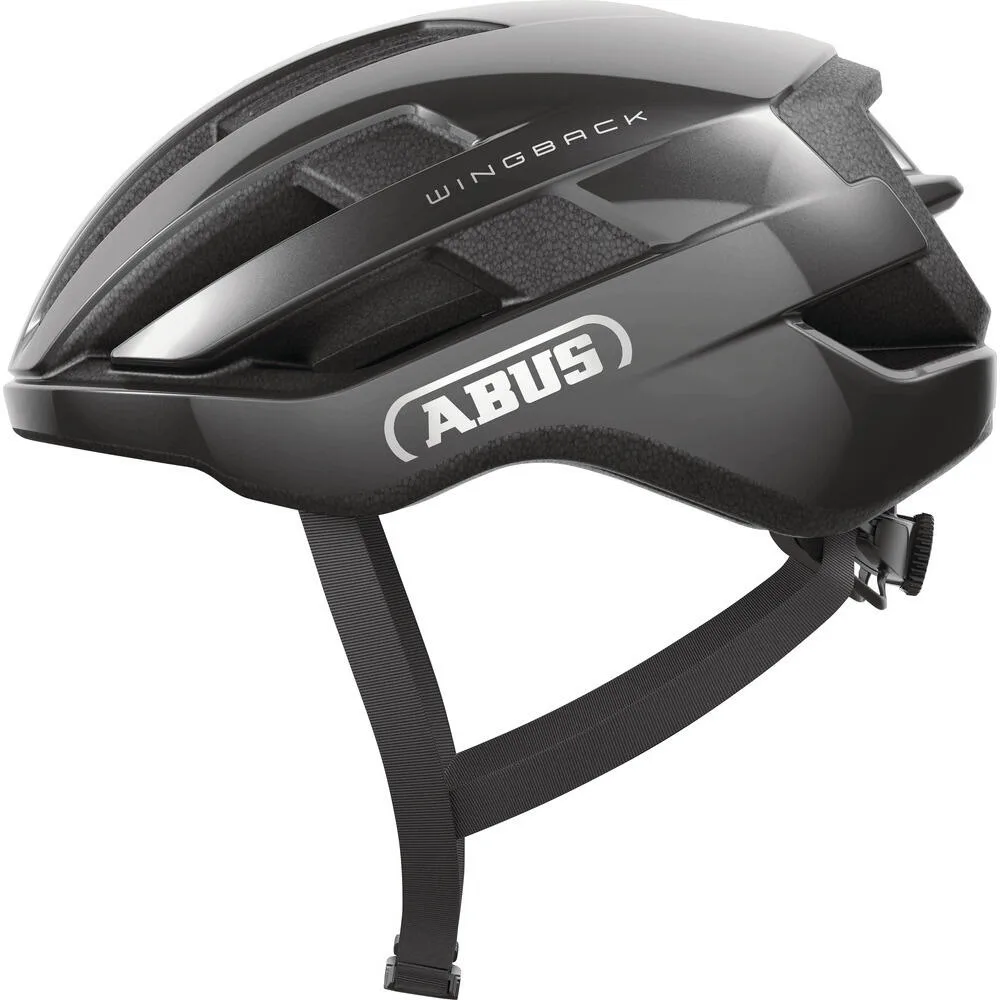 Шлем велосипедный шоссейный Abus WingBack серый