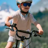 Детские солнцезащитные очки Julbo Fury Mini серо-оранжевые — фото 6