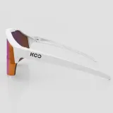 Солнцезащитные очки KOO Alibi белые с красным — фото 3