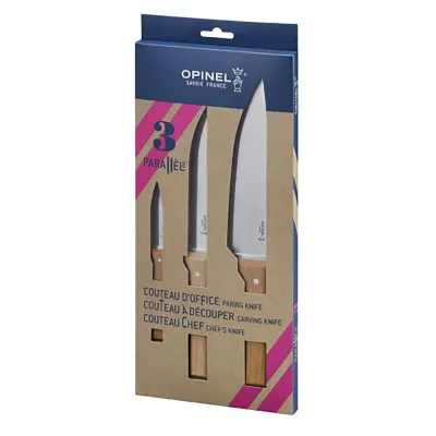 Набор кухонных ножей Opinel Parallele Trio 001838