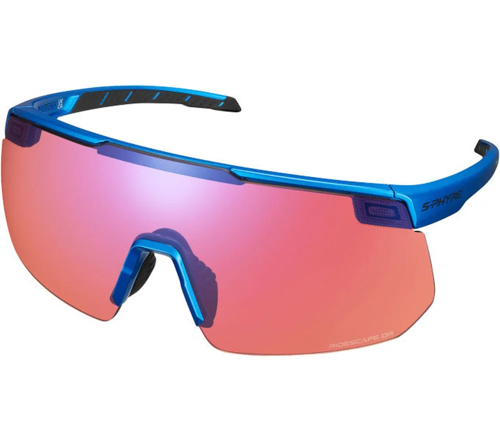 Очки Shimano S-PHYRE 2 Ridescape Off-Road синий металлик