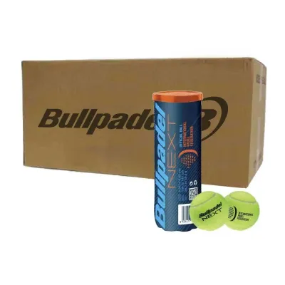 Мячи для падела Bullpadel Fip Next, коробка 24 банки (72 мяча)