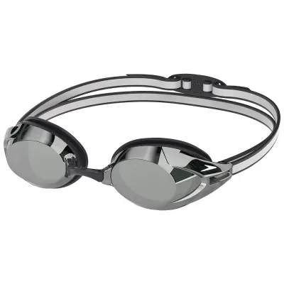 Очки для плавания женские Speedo Vanquisher 3.0 Mirrored, Один размер, Чёрный