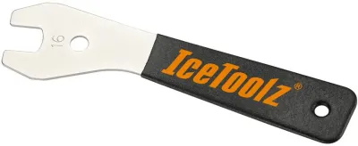 Ключ конусный IceToolz 16 мм с рукояткой 200 мм черный