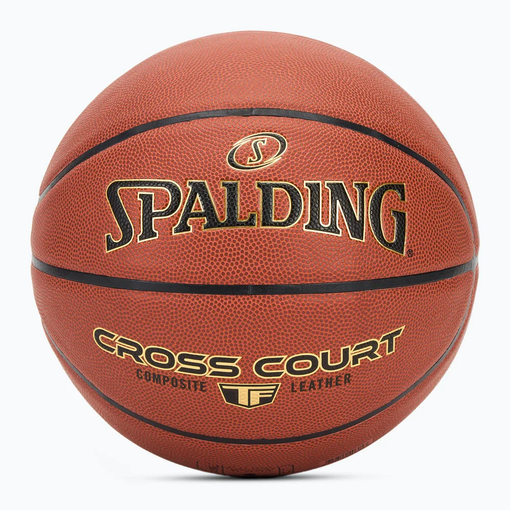 Мяч баскетбольный Spalding TF Cross Court оранжевый, размер 7