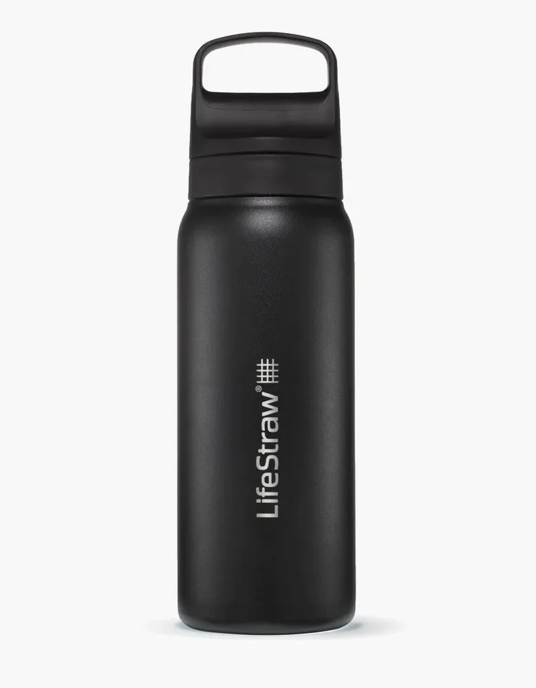 Бутылка-фильтр LifeStraw Go Series 700 мл Steel чёрная