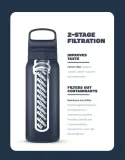 Бутылка-фильтр LifeStraw Go Series 700 мл Steel чёрная — фото 4
